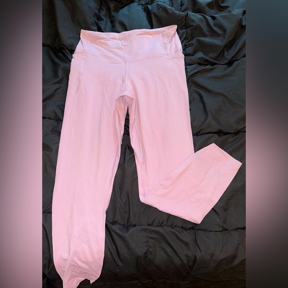 Under Armour Light Purple Leggings Size M